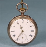 1900 Paris Grand Prix Billodes Pocket Watch