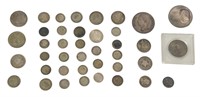 40 Foreign Silver Coins, Inc. 1952 2 1/2 Europinos