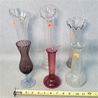 6- 7" - 12" Vases
