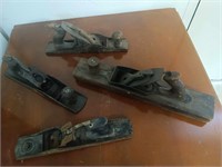 LOT OF WOOD PLANES VTG TOOLS