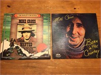 2 Mike Cross Albums 1970’s Local Chapel Hill, NC