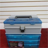 Plano plastic Fishing tackle box. Model 1234.