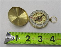Gold Toned Compass