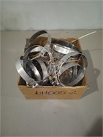 Box of 4.5" Hose Clamps