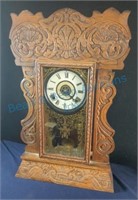 Gingerbread mantle clock