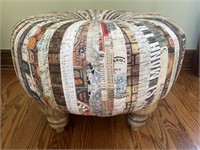 Patchwork Tuffet Foot Stool