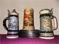 Miller Brewing & Avon Steins