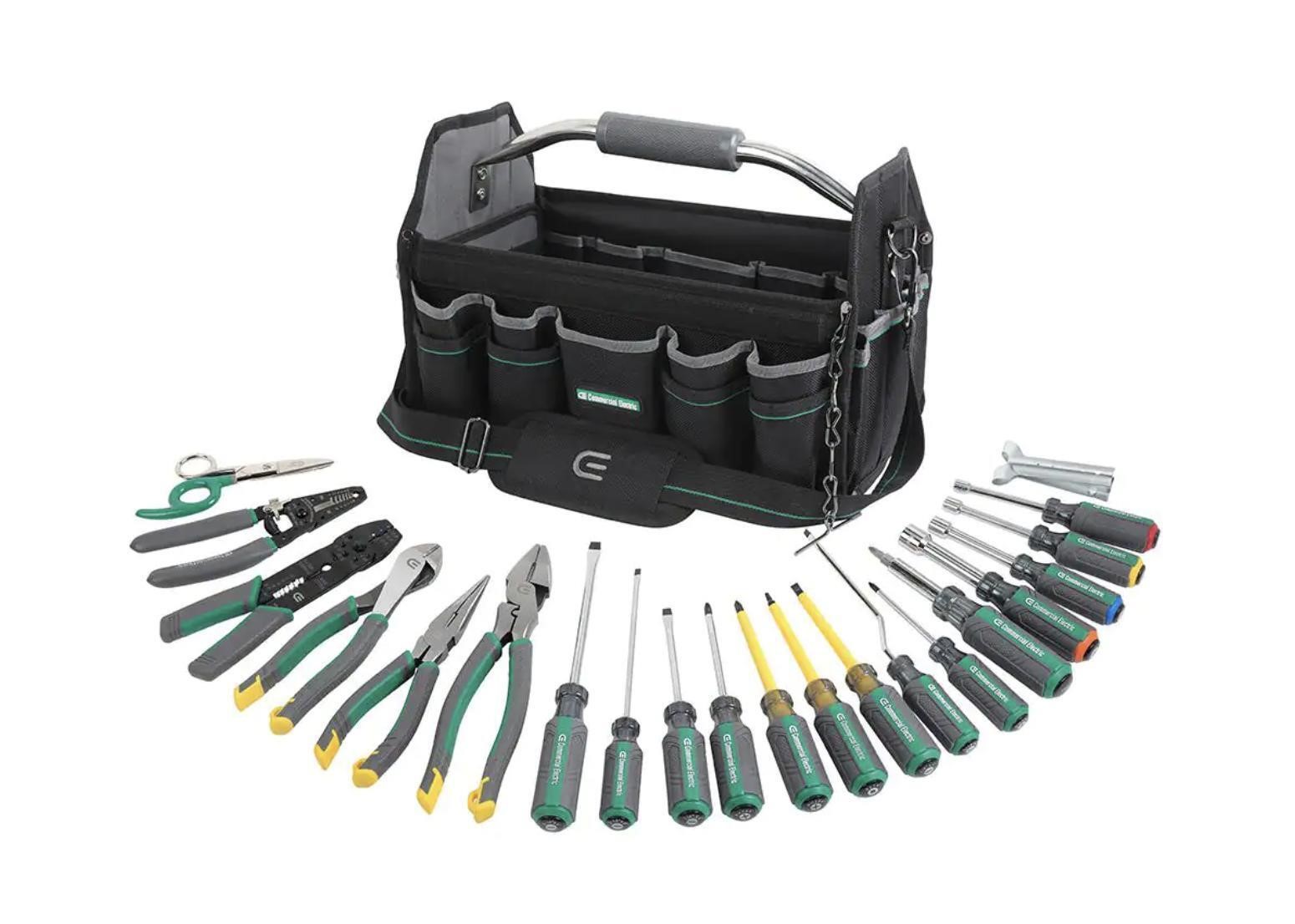 Commercial Electric Electrician's Tool Set (22-Pie