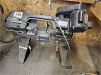 Metal band saw - does not run (missing parts)