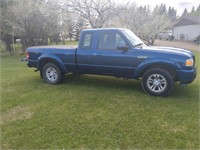2011 Ford Ranger Sport Extended Cab 6 CYL Blue