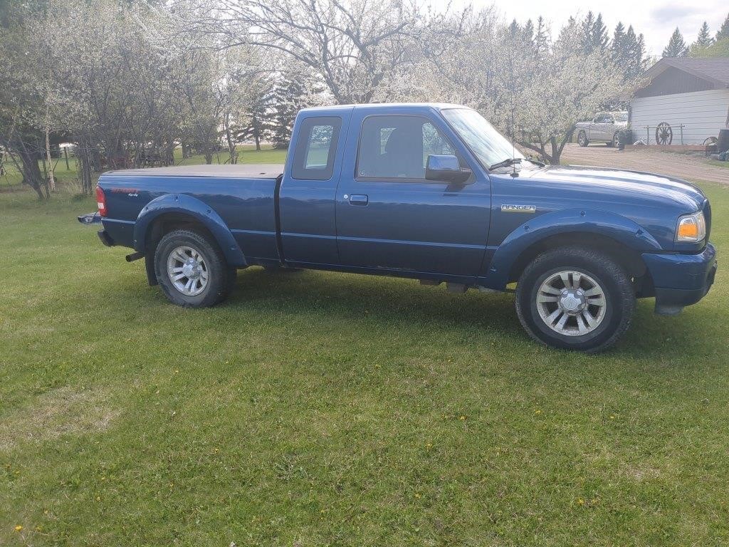 2011 Ford Ranger Sport Extended Cab 6 CYL Blue