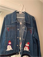 Christmas Jean Jacket 20W