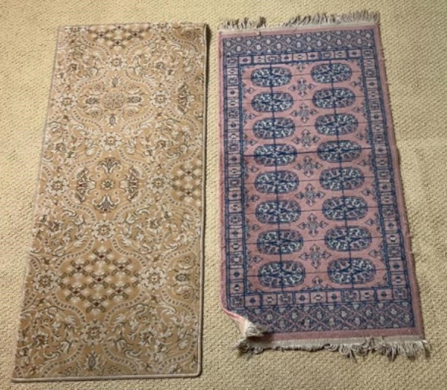 2 Small Runner Rugs