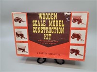 Wood Scale Model Construction Kit : Chuck Wagon
