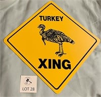 Turkey Xing Sign