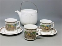 english tea set - mixed styles