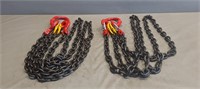 2--5/16", 7ft. G80 Chain Sling Double