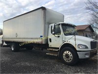 2007 FREIGHTLINER BUSINESS CLASS M2 26' BOX BODY W