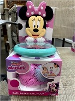 MINNIE MOUSE BATH BASKETBALL HOOP GAME NEW IN BOX
