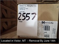 CASE OF (200) ROUNDS OF HORNADY 8025 223 REM 53