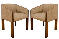 Baker Furniture Mid-Century Modern Tub Chairs