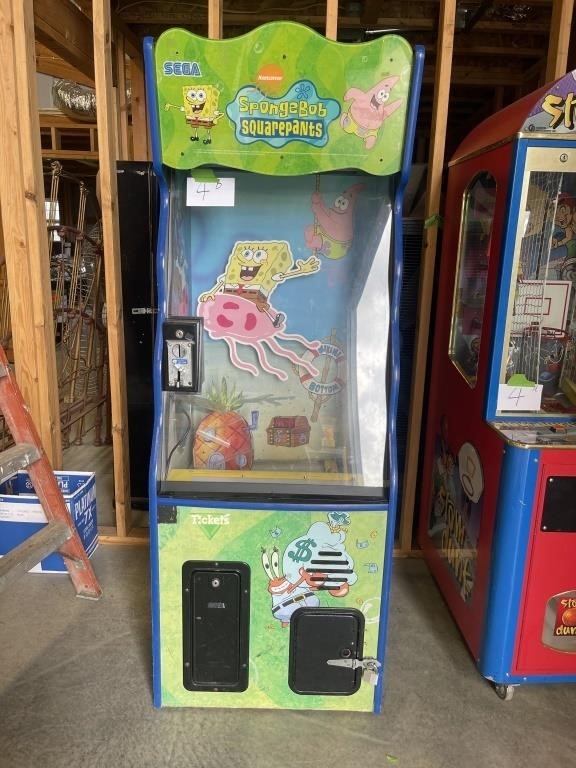 Spongebob Squarepants  Arcade Game  see des