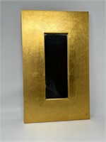 Umbra Gold Leaf Hanging Mirror