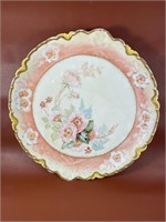 Hand Painted Antique Procelain Plate  France