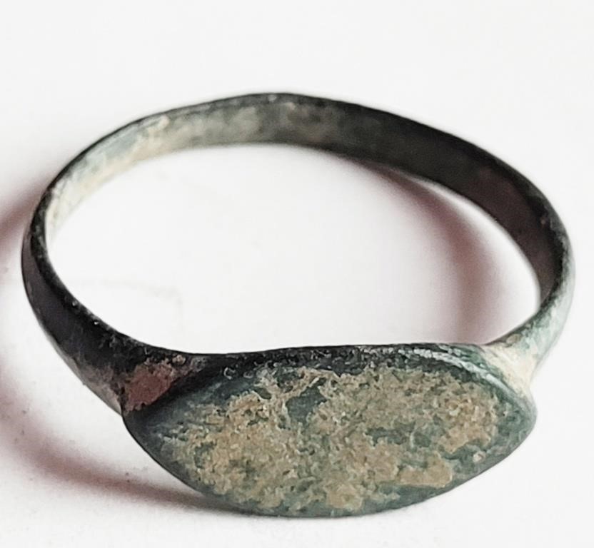 Medieval 13th-15th Century bronze Ring US#5