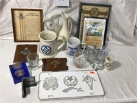 Assorted NY State Masonic Lodge Items