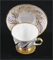 Royal Chelsea Hand Painted Tea Cup & Saucer
