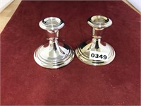 PAIR OF GROHAM CANDLESTICK HOLDERS