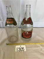 Wilson Ginger Ale Glass Bottle Set