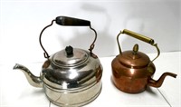 Copper & Brass & Nickel Kettles