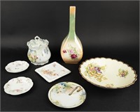 Lot of 7 Vintage Collectible China Pieces