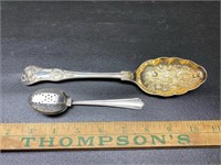 Tea strain spoon and other