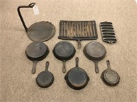Group of Cast Iron Cookware