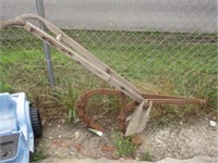 Horse drawn plow