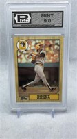 1987 Topps #320 Barry Bonds PGC 9.0 baseball card