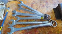 Large Openend Wrenches 1 1/4 to 2 inch