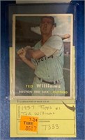 1957 TOPPS TED WILLIAMS CARD