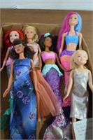 Assortment Of Barbie & Disney Dolls