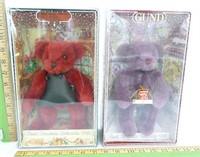 1992 & 1993 Gund Christmas Bears