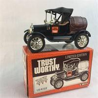 1918 Ford Barrel Truck Die Cast Bank
