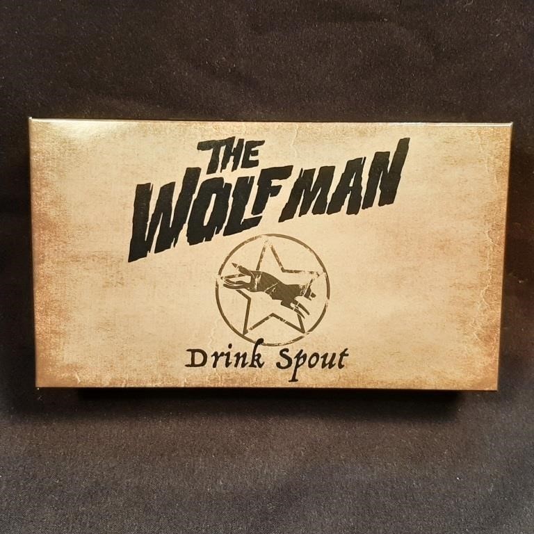 The Wolfman 80th Anniv Metal Drink Spout