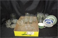 Cut Glass & Other Dishes & Cups