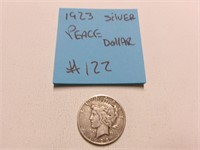 1923 SILVER PEACE DOLLAR