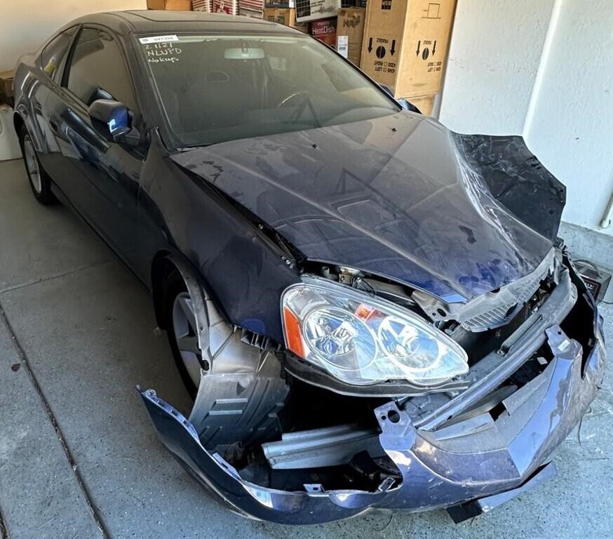 T - 2004 ACURA RSK LOW MILEAGE ACCIDENT REPORTED