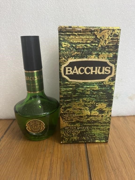 Bacchus Aftershave With Original Box Rare