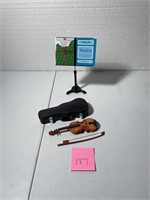 American Girl Violin Set & Music Stand